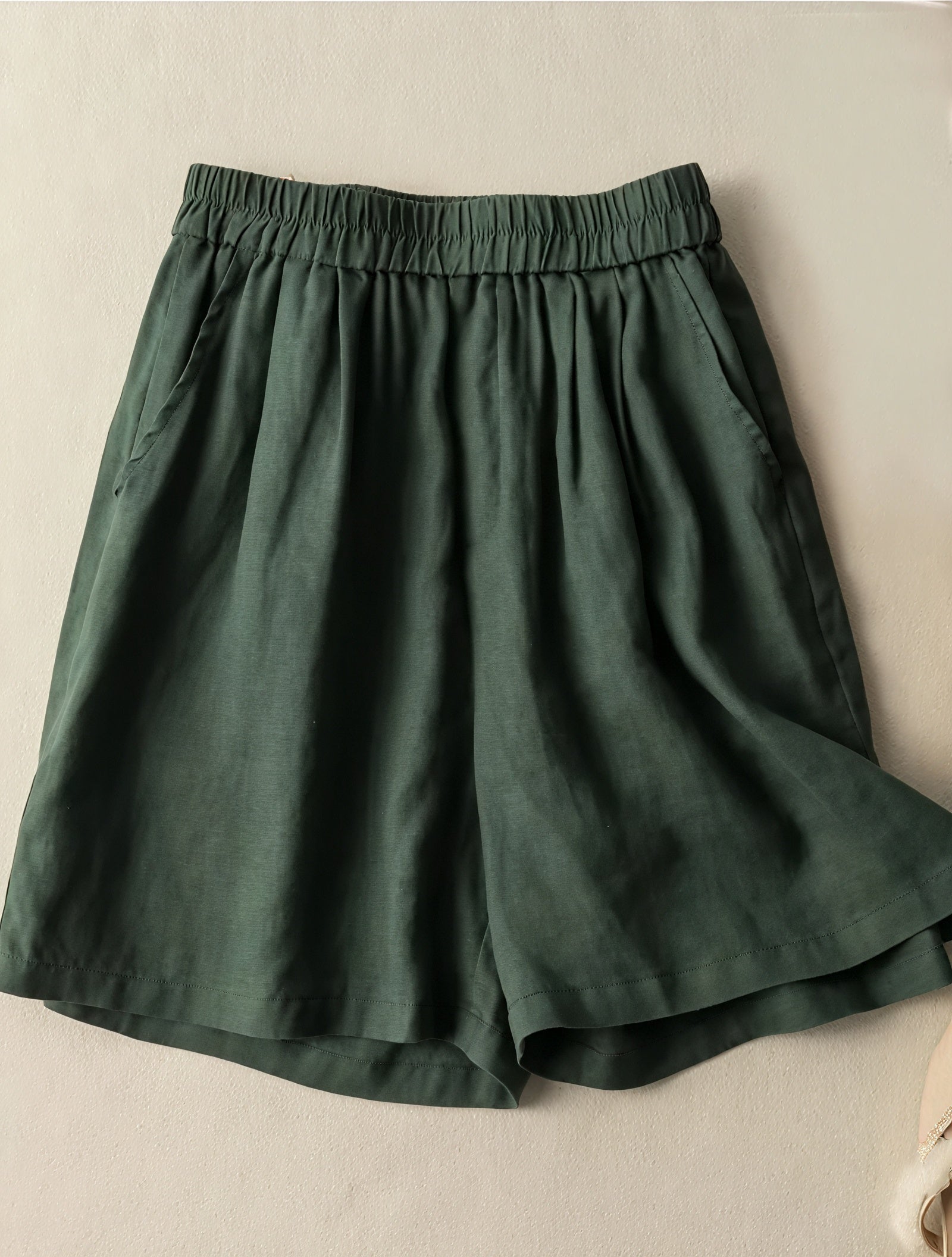 Shorts Fluidos de Cintura Alta