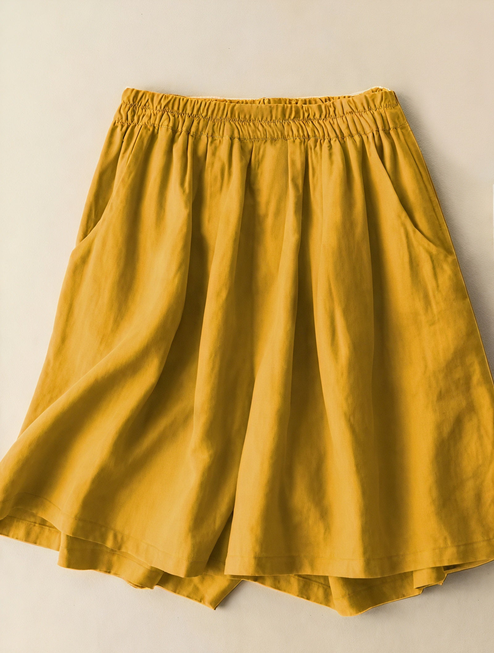 Shorts Fluidos de Cintura Alta