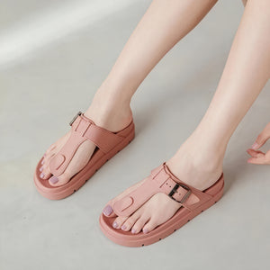 Sandalias de Diseño Minimalista con Hebilla Ajustable