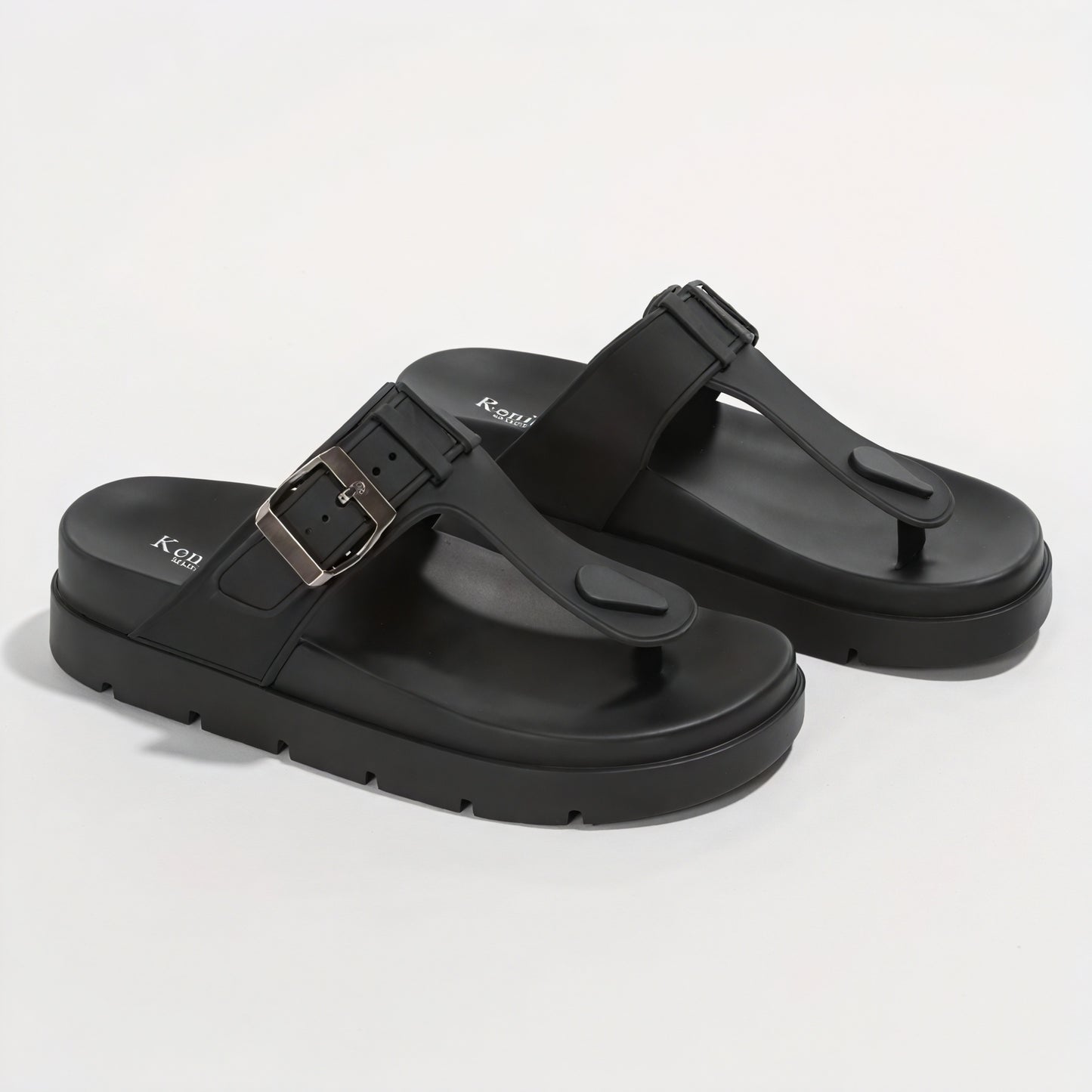 Sandalias de Diseño Minimalista con Hebilla Ajustable