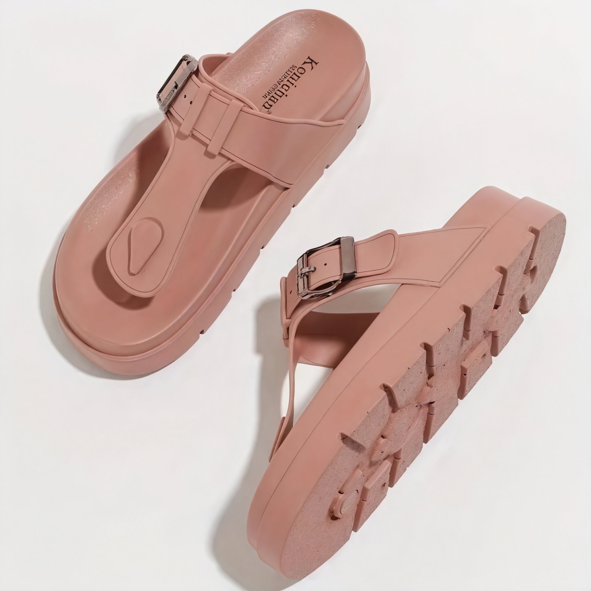 Sandalias de Diseño Minimalista con Hebilla Ajustable