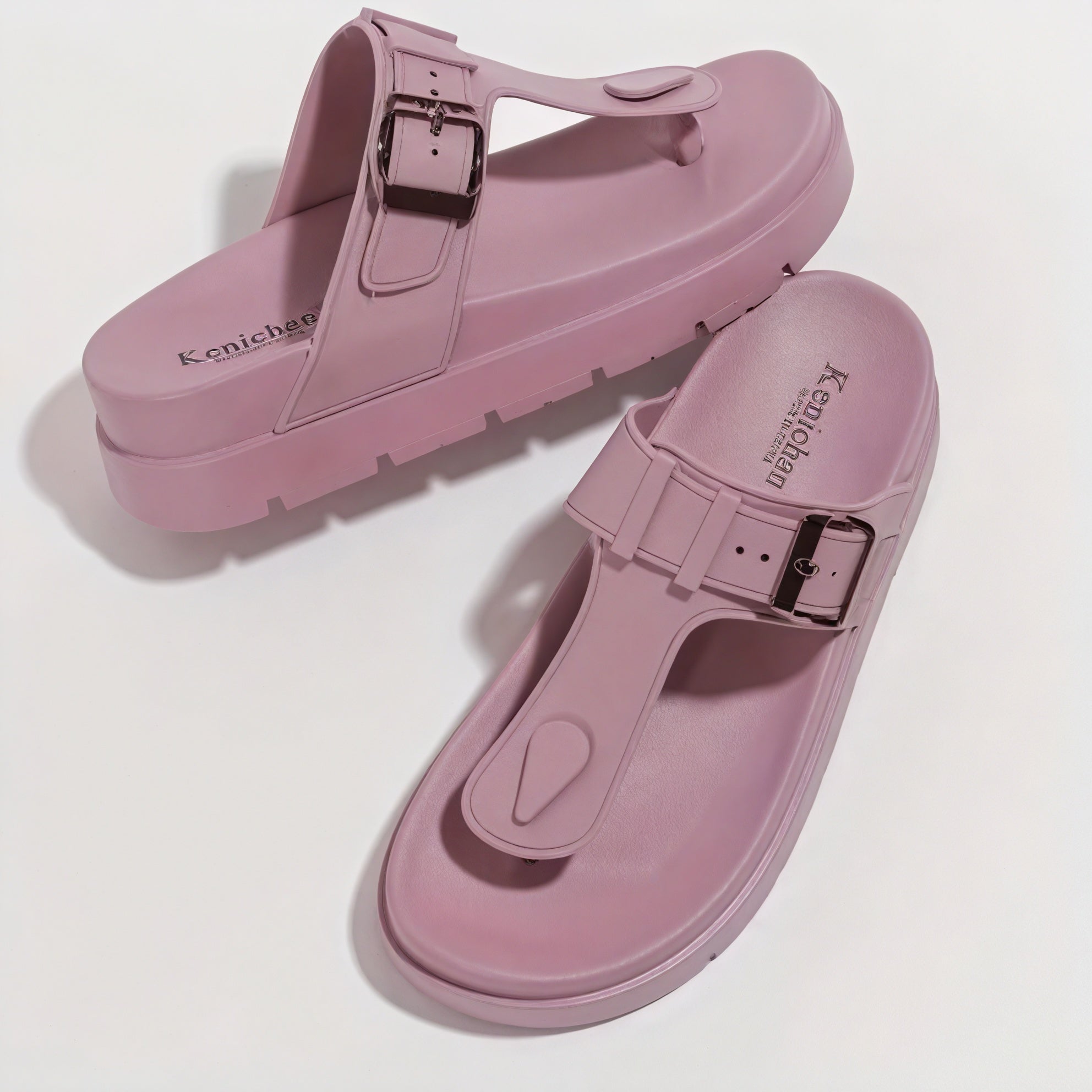 Sandalias de Diseño Minimalista con Hebilla Ajustable