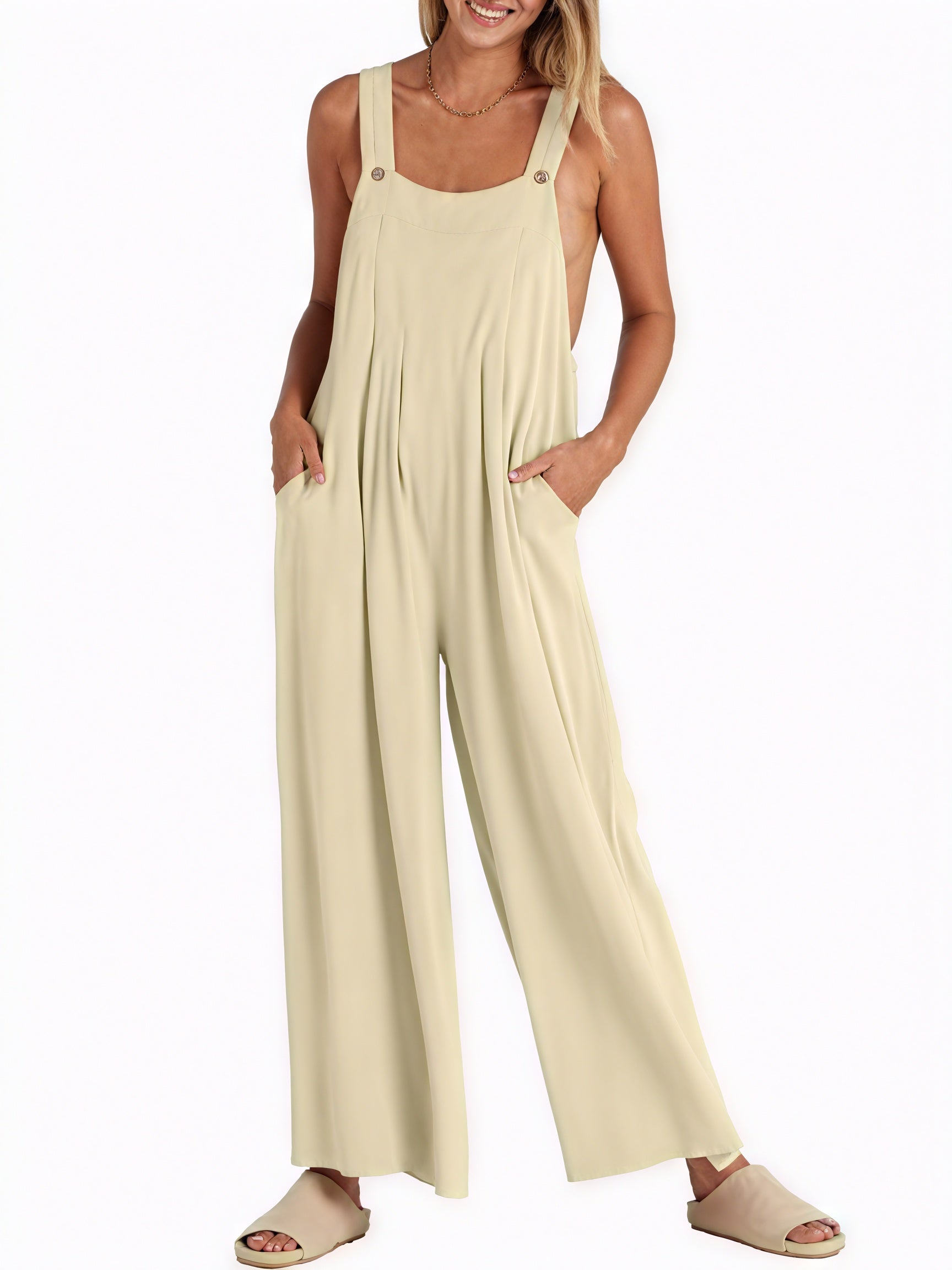 Prenda Fluida con Detalles Buttoned