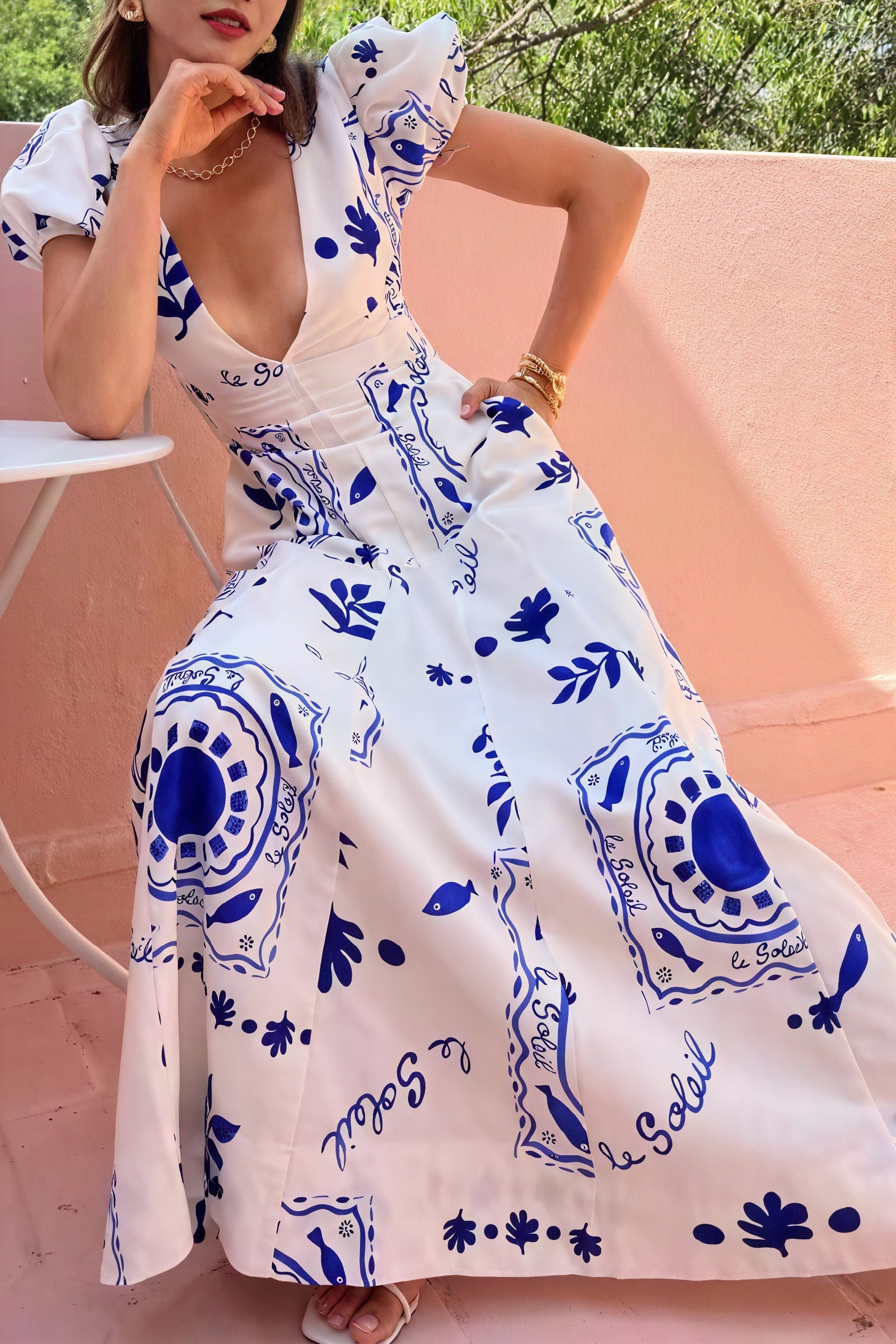 [Producto] Estampado con Mangas Abullonadas