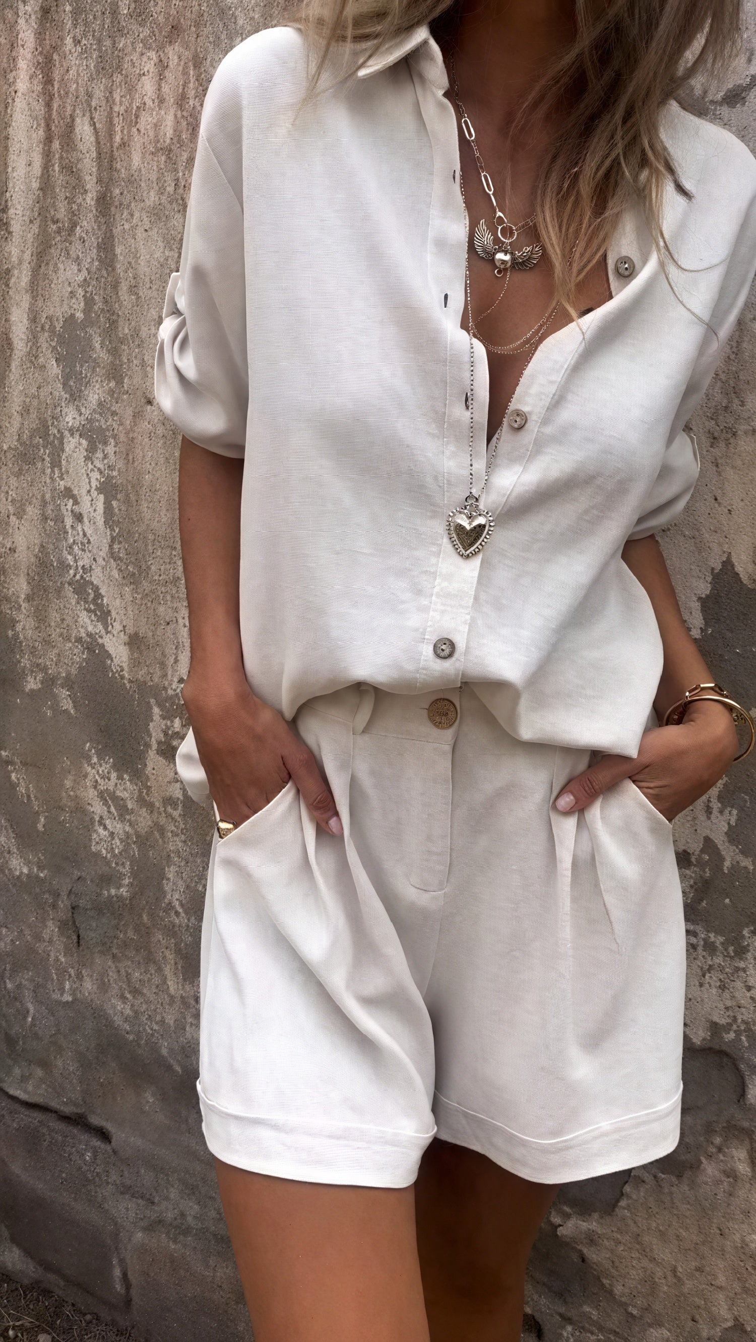 Conjunto de Dos Piezas: Sofisticación Relajada