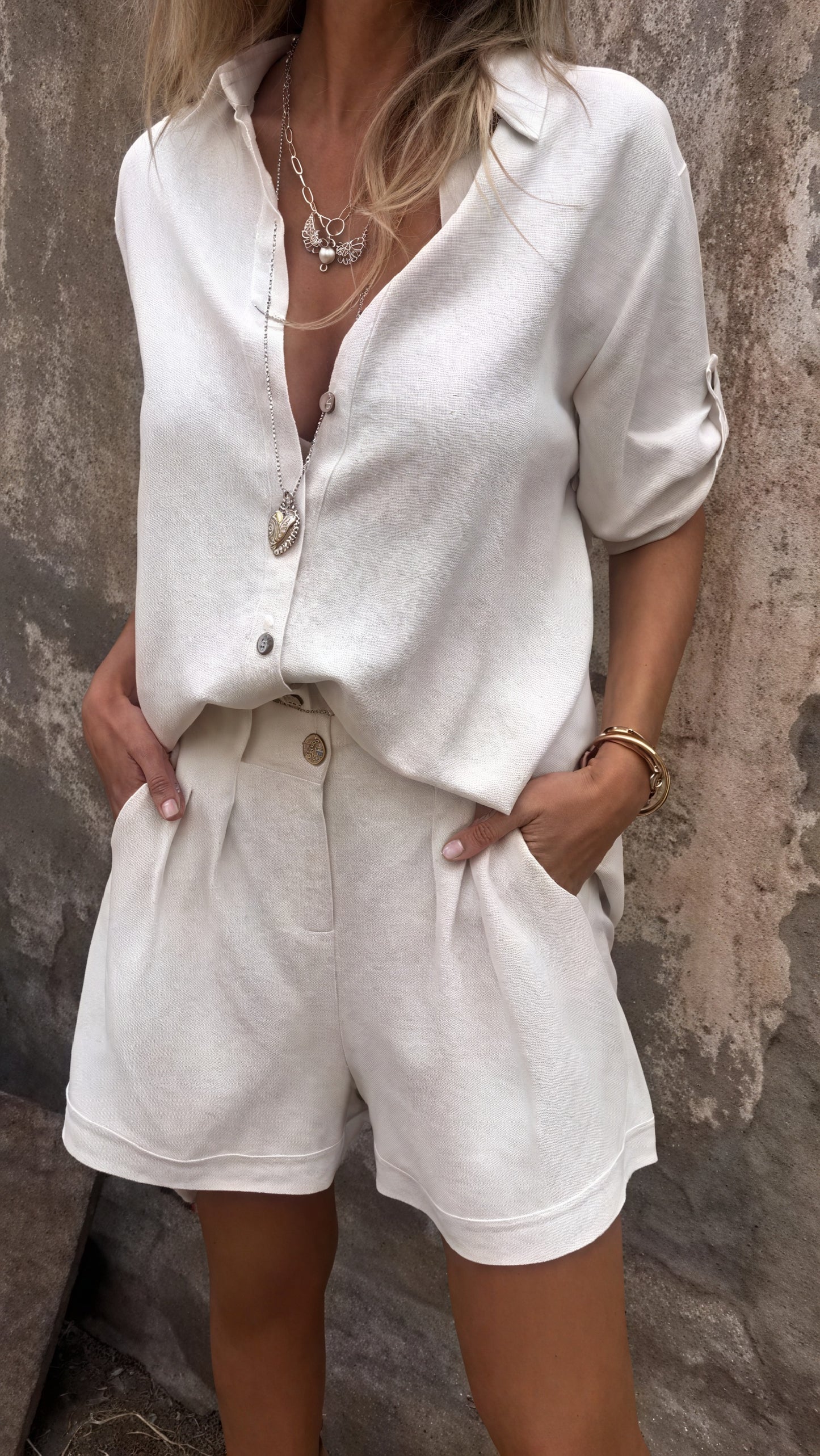 Conjunto de Dos Piezas: Sofisticación Relajada