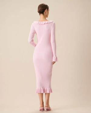 Prenda Midi con Encanto Romántico y Detalles Delicados