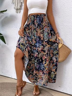 Falda Fluida Estampada