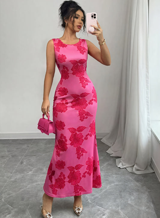 Elegancia floral: vestido para momentos inolvidables