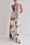 Vestido Maxi Floral Asimétrico Un Hombro