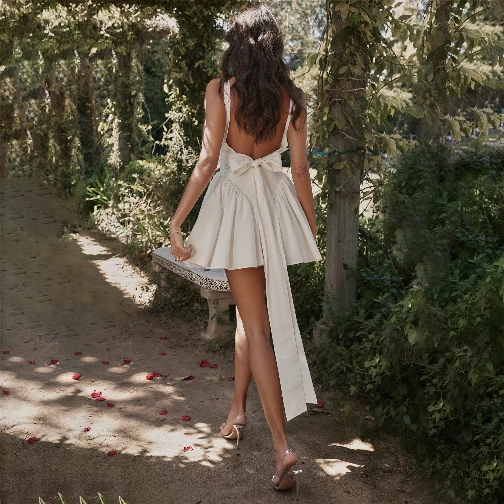 Vestido Blanco Línea A para Mujer – Escote Cuadrado, Sin Mangas, Estilo Clásico-83234-e75cbafd-4abf-47a3-95b0-6b40ed7b6891