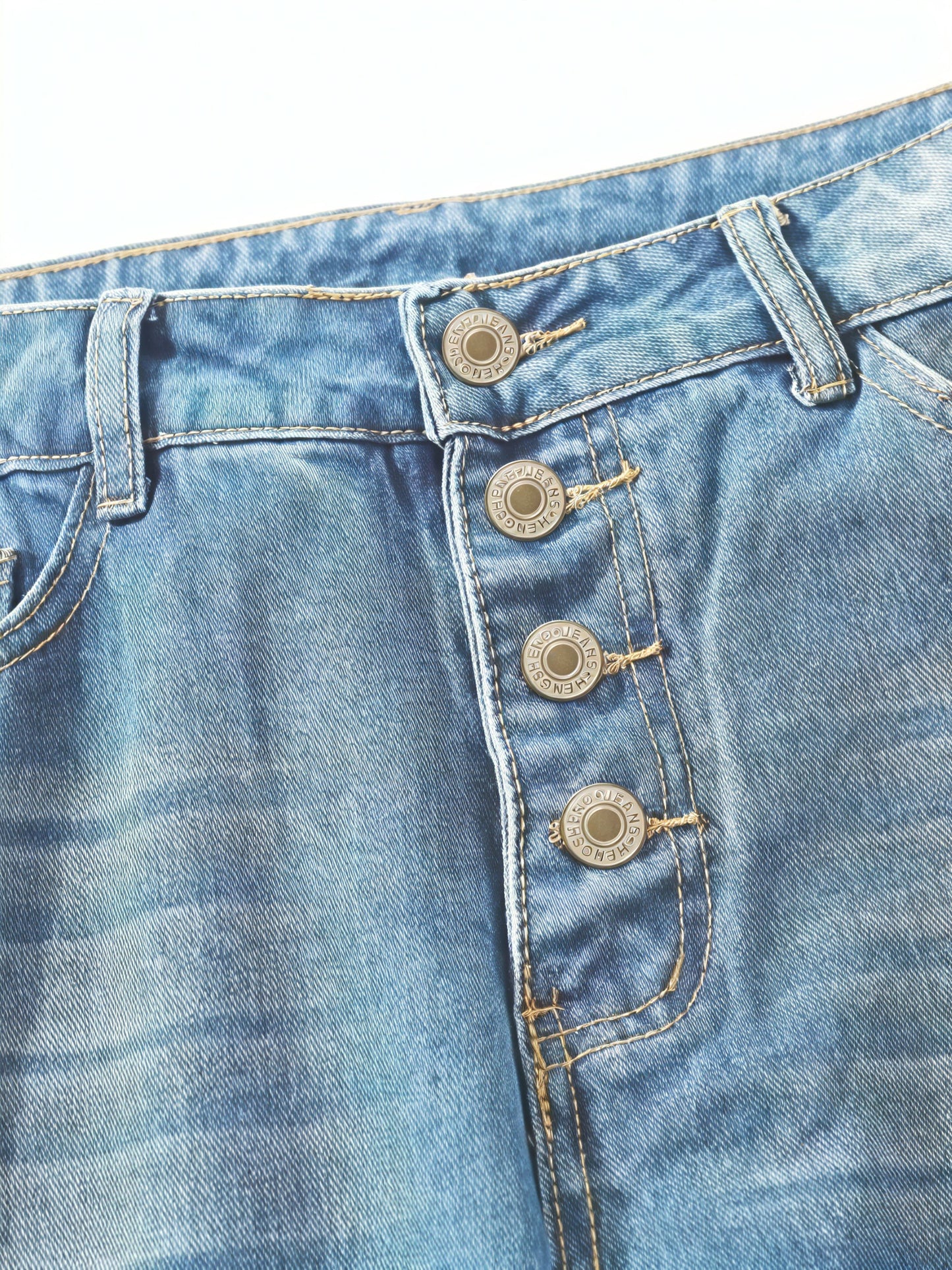 Jeans Holgados de Mujer – Denim Azul Claro con Dobladillo Puño-83359-0a2cbd67-8001-4f29-bb0f-8d7acf748bd6