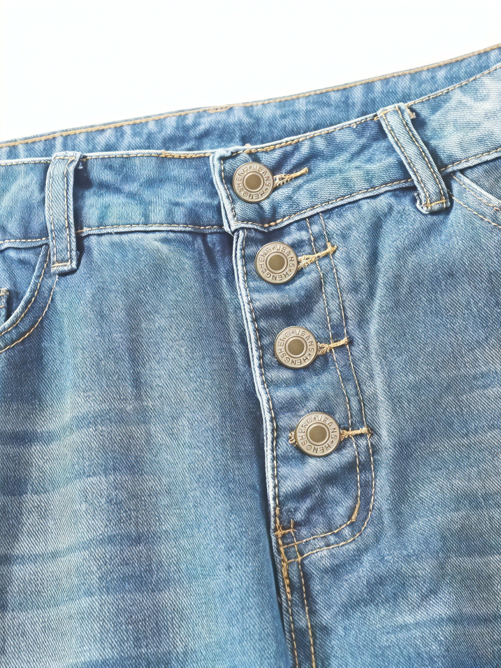 Jeans Holgados de Mujer – Denim Azul Claro con Dobladillo Puño-83359-0a2cbd67-8001-4f29-bb0f-8d7acf748bd6