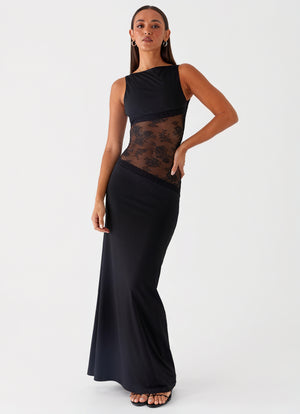 Vestido Maxi Sin Mangas para Mujer – Panel de Encaje Elegante, Estilo Formal-83478-cd0d88ce-8f4b-4c49-b224-7acfe9121435