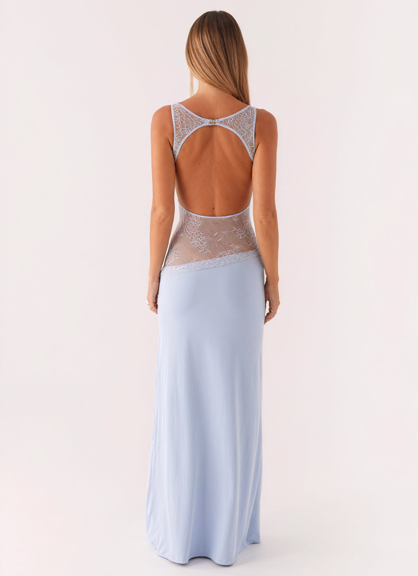 Vestido Maxi Sin Mangas para Mujer – Panel de Encaje Elegante, Estilo Formal-83478-9f80e326-dc9a-40d3-bf74-1e7a346d6175