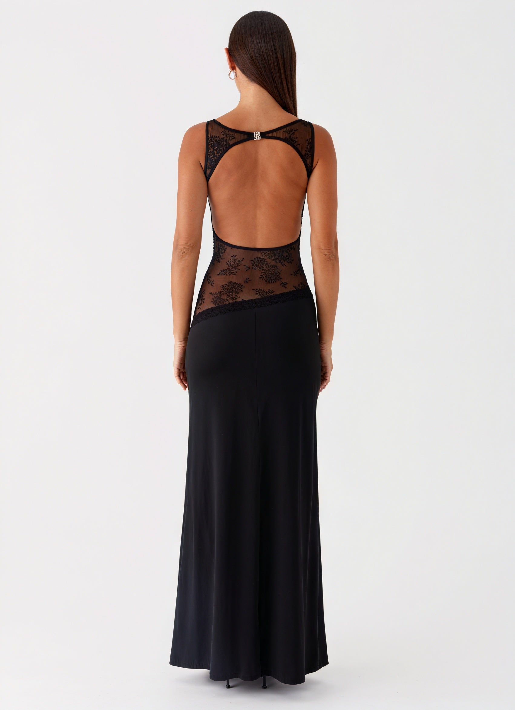 Vestido Maxi Sin Mangas para Mujer – Panel de Encaje Elegante, Estilo Formal-83478-e30c5733-0e8e-4f6e-b37b-ca5f57d8ee74