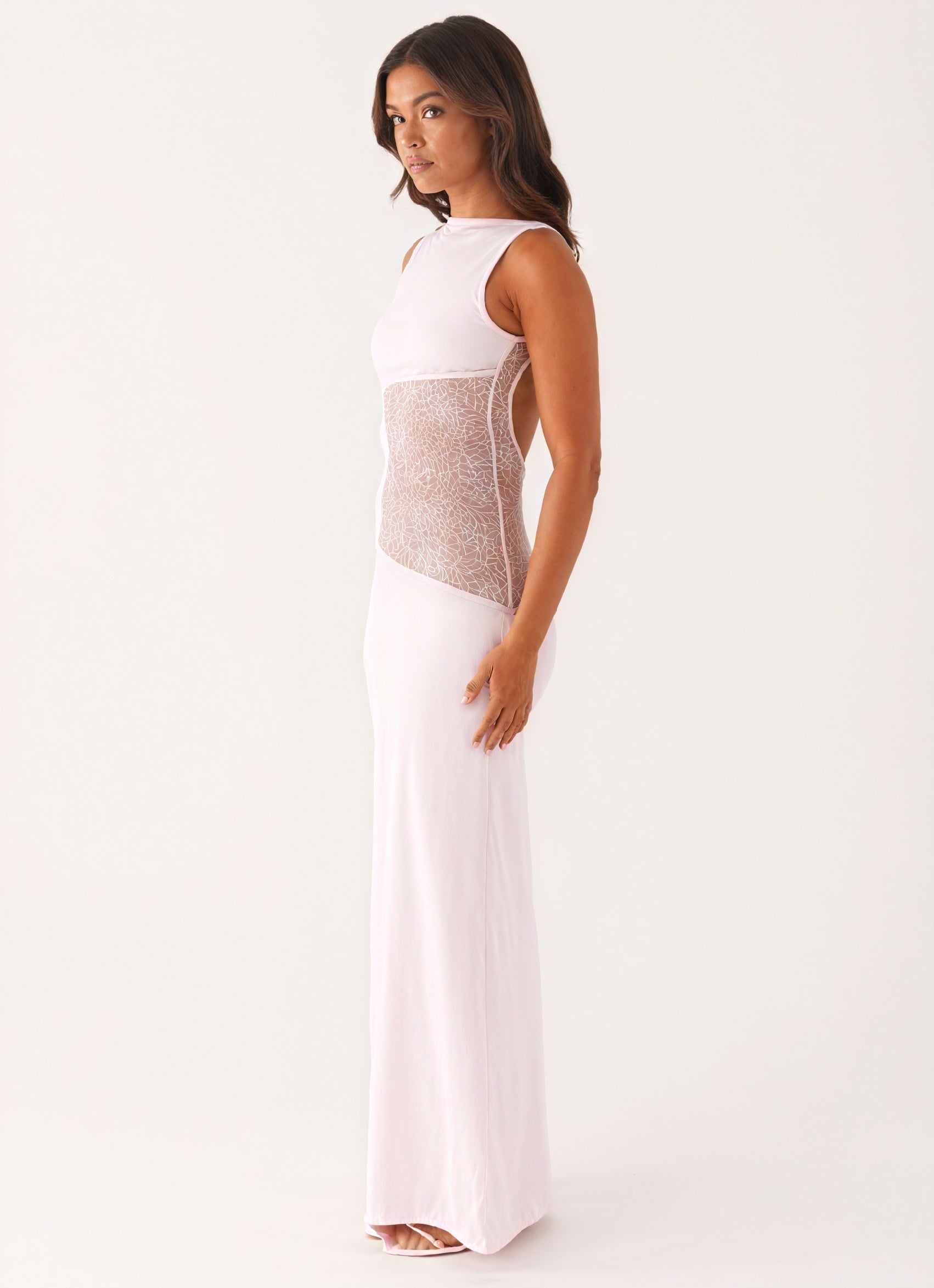 Vestido Maxi Sin Mangas para Mujer – Panel de Encaje Elegante, Estilo Formal-83478-dbceb145-1e9d-459c-aa13-d63770daa9a4