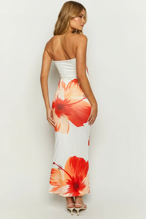 Vestido Maxi Strapless para Mujer – Estampado Floral Único, Vela Official-83497-f79b27dd-82f9-437b-8b4f-a9200268d1b8