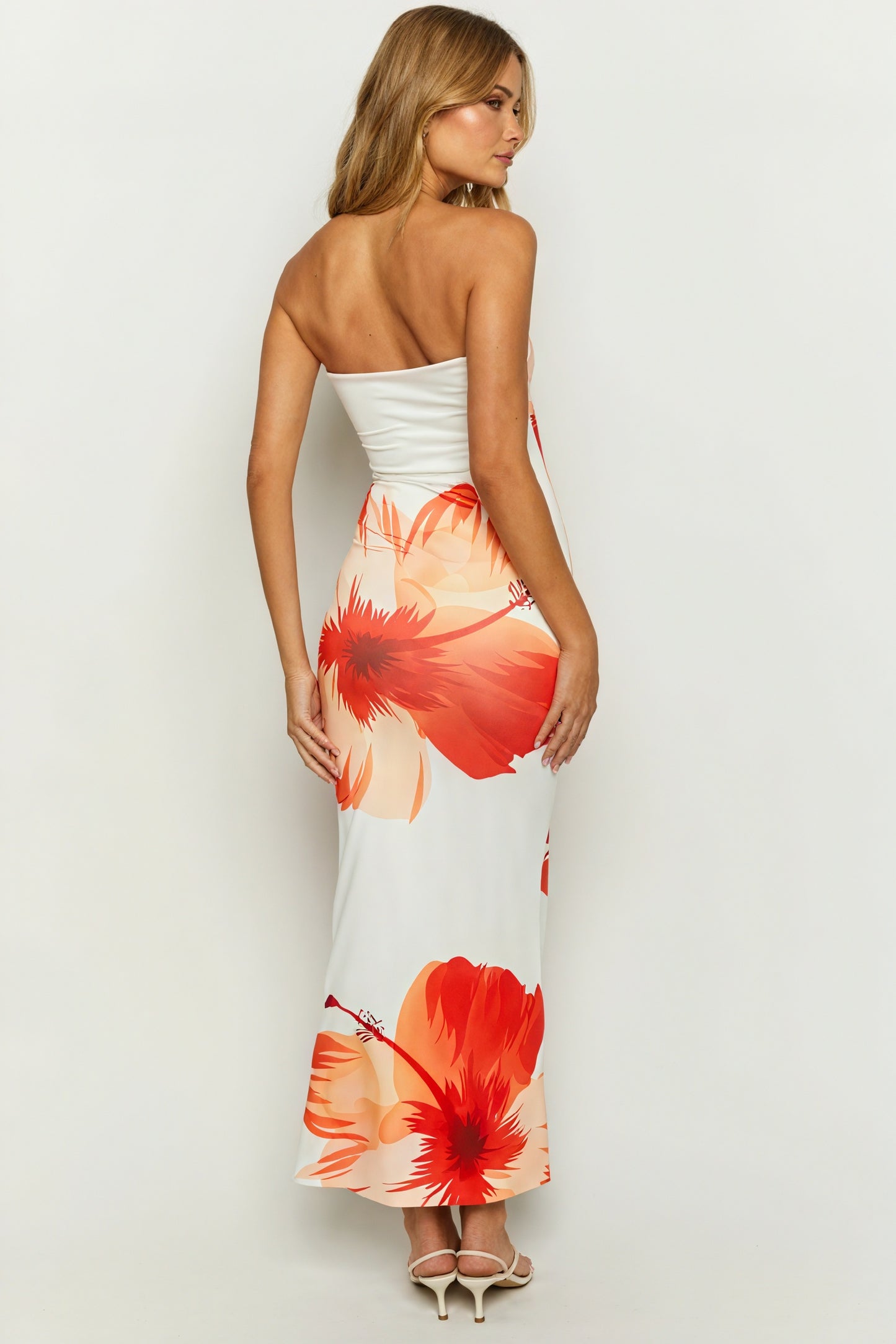 Vestido Maxi Strapless para Mujer – Estampado Floral Único, Vela Official-83497-f79b27dd-82f9-437b-8b4f-a9200268d1b8