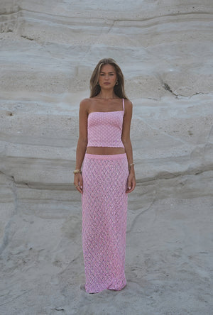 Conjunto Dos Piezas Mujer – Top Strapless & Falda Maxi Rayas Rosas y Blancas-83557-a41aaa35-27a8-45f6-b36c-a6630ee02adf