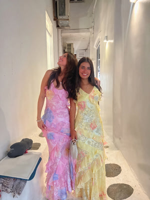 Vestido Sin Mangas Floral con Volantes y Tirantes Finos para Mujer, Vela Official-83560-c8ecf06b-9984-4b18-8b42-bdc5dd1ac79d