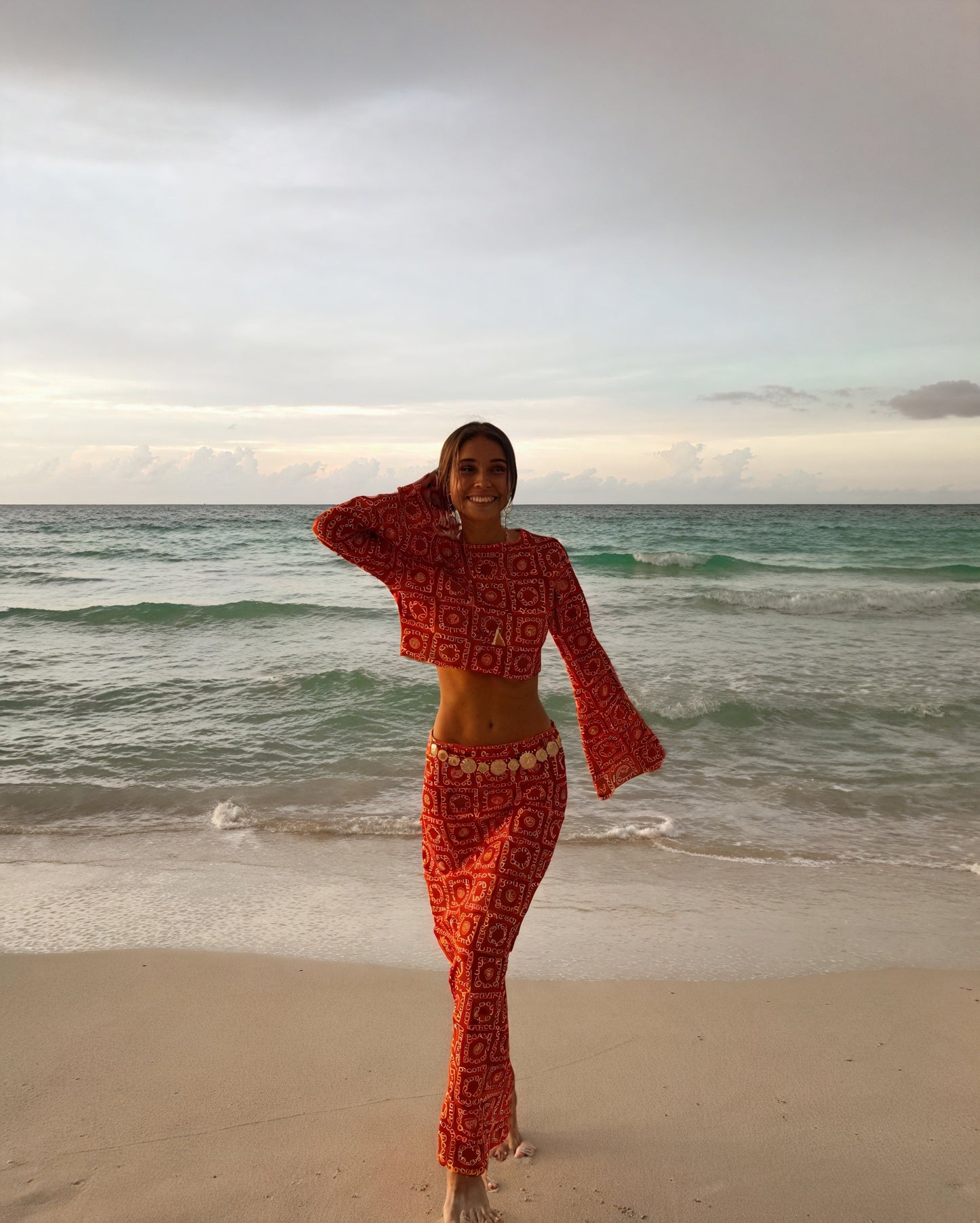 Conjunto Dos Piezas Crochet Mujer – Top Crop Manga Larga, Falda Cintura Alta, Bicolor Estilo Bohemio-83575-b156363d-2fd4-4f99-8f16-c89abd89364d