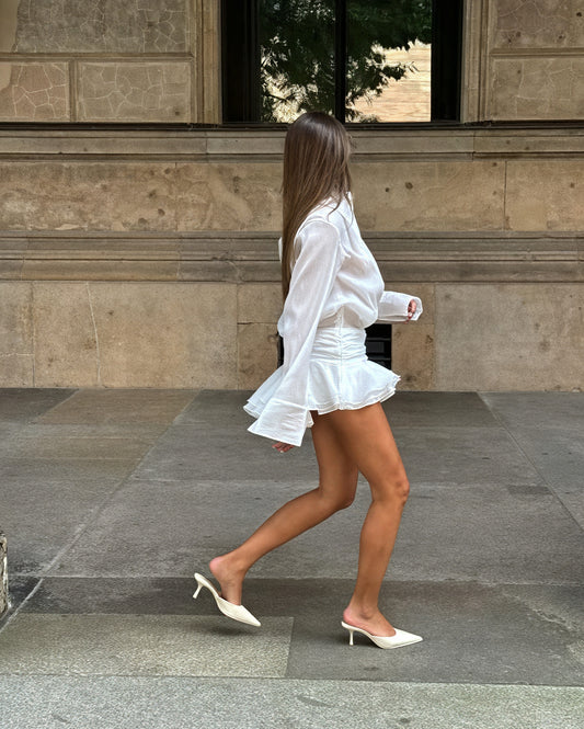 Vestido Largo Abotonado Blanco con Manga Larga para Mujer, Estilo Elegante-83661-68e87245-84db-4ff8-9ee7-59a66d10de4c