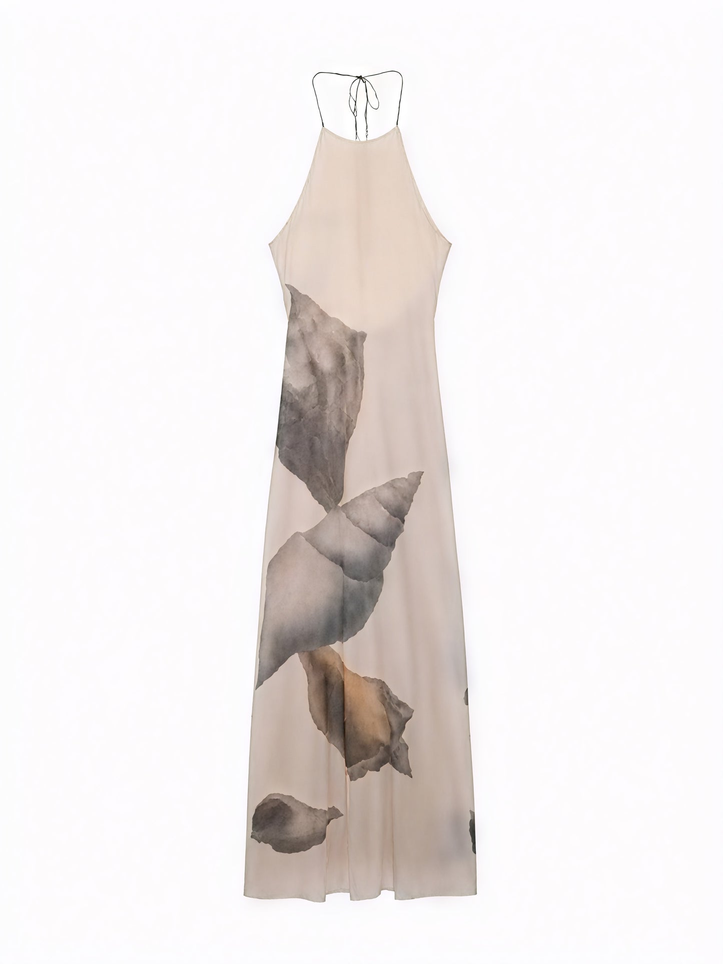 Vestido Maxi Halter para Mujer – Estampado Único, Tejido Texturizado Ligero, Vela Official-83816-54144f81-bd1a-49bc-891c-dc47d30341c6