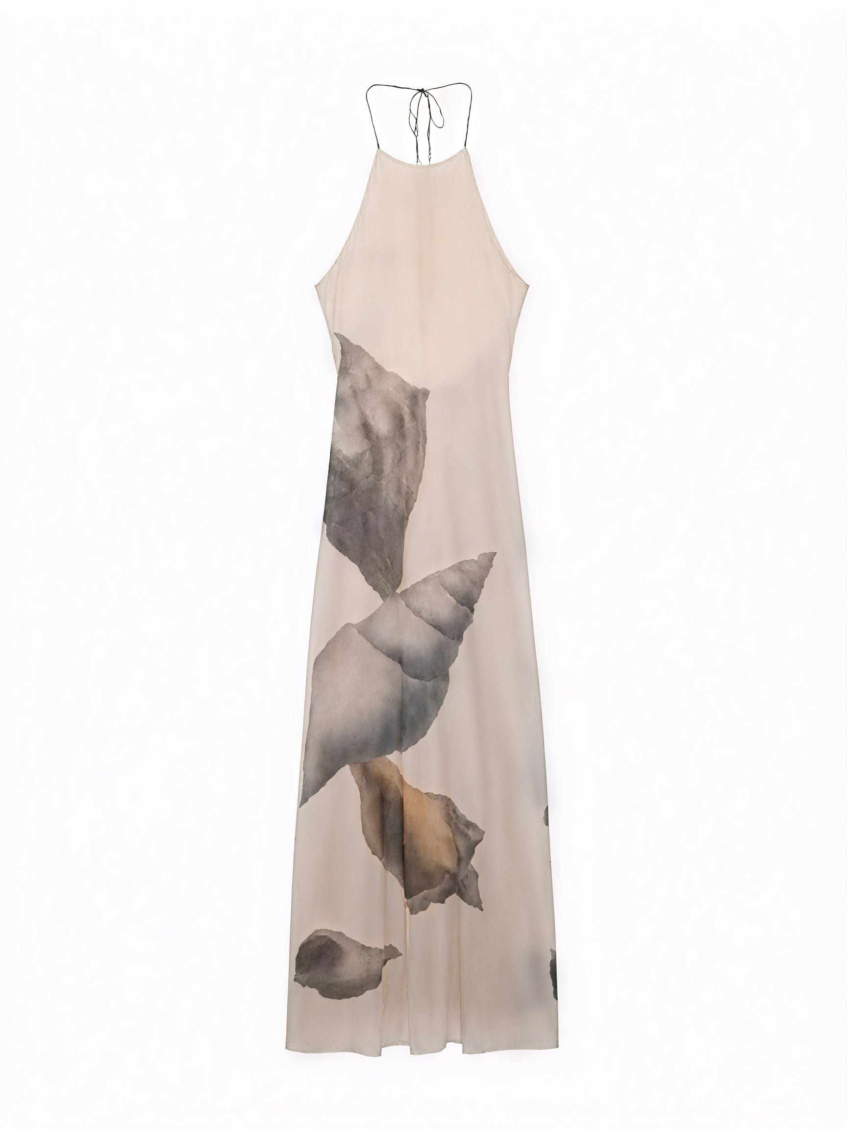 Vestido Maxi Halter para Mujer – Estampado Único, Tejido Texturizado Ligero, Vela Official-83816-54144f81-bd1a-49bc-891c-dc47d30341c6