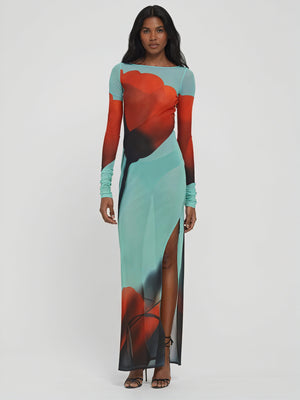 Vestido Maxi Manga Larga para Mujer – Estampado Vibrante, Largo al Suelo, Vela Official-83850-7272b764-e785-44ad-9afa-d4bb447c62c9
