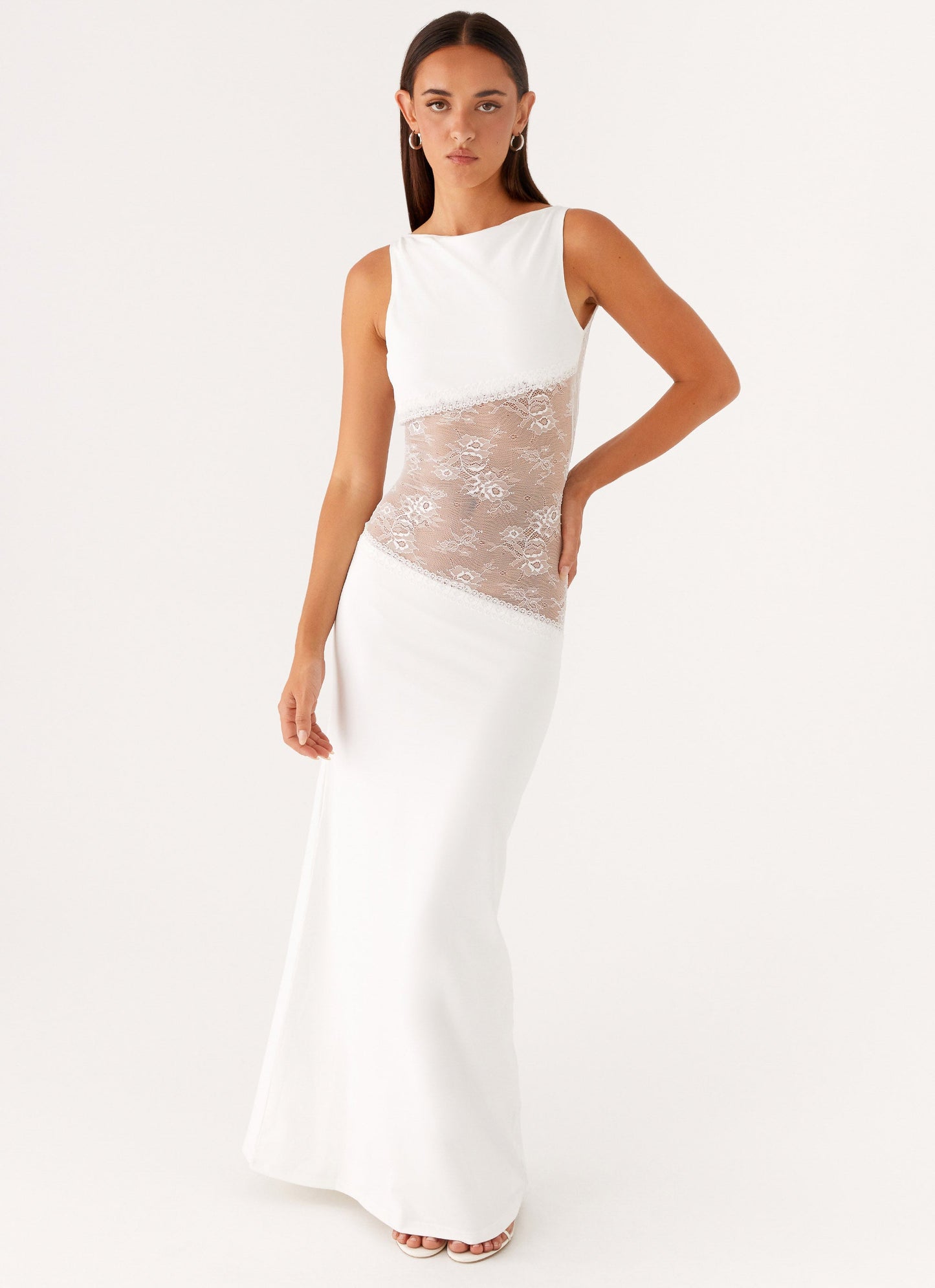 Vestido Maxi Sin Mangas para Mujer – Panel de Encaje Elegante, Estilo Formal-83478-864033e5-91e2-4f28-a4c7-c1ef94af57b8