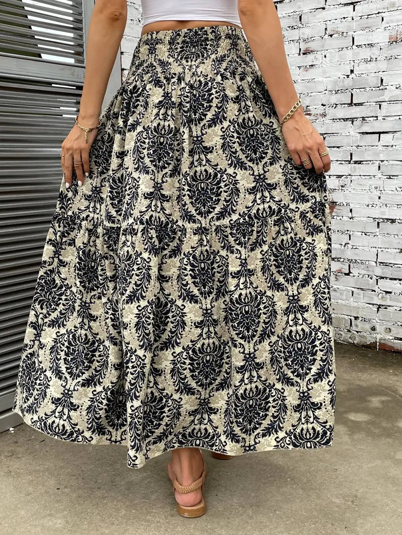 Falda Fluida Estampada