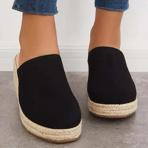 Alpargatas Cuña Mujer Ante Sin Cordones Suela Esparto, Vela Official-83367-9141cc36-8047-417d-a4d9-a27cb923c1b2