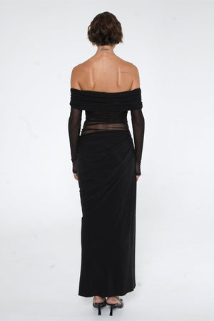 Vestido Sofisticado con Detalles Cut-Out