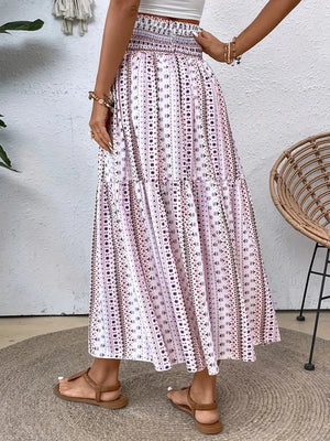 Falda Fluida Estampada