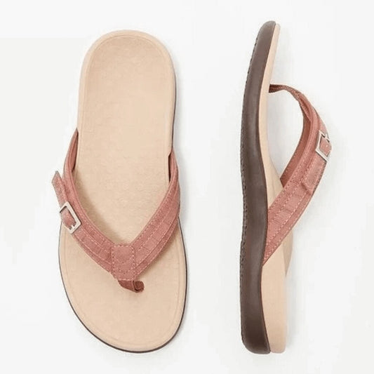 Sandalias con Hebilla Ajustable y Textura