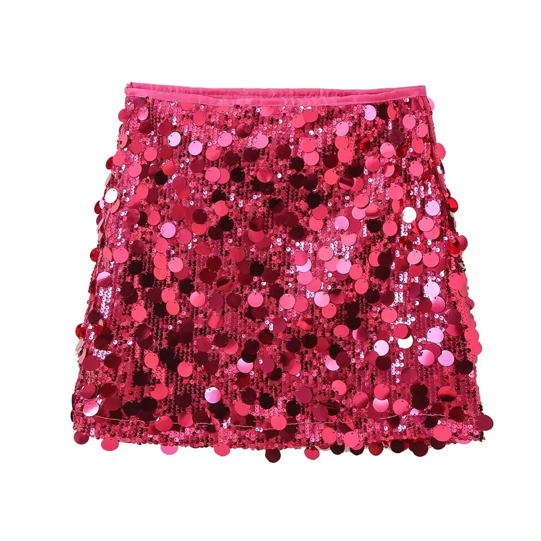 Minifalda de Lentejuelas Radiantes