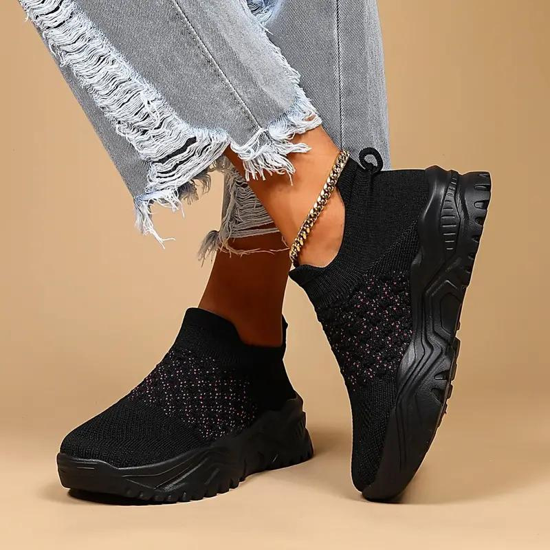 Sneakers Tejidas Slip-On Confort Moderno