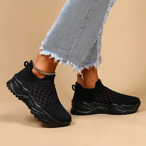 Sneakers Tejidas Slip-On Confort Moderno