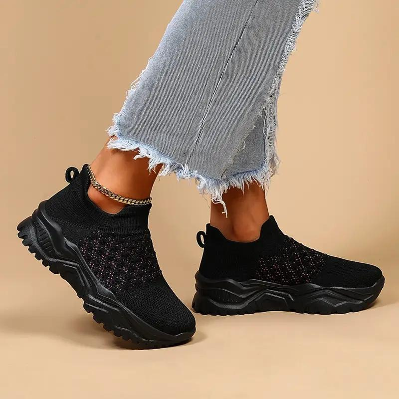 Sneakers Tejidas Slip-On Confort Moderno