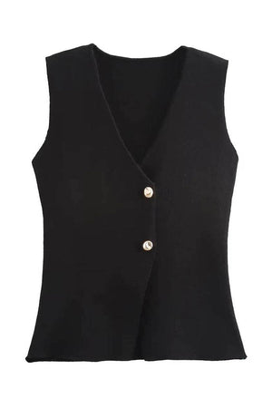 Conjunto Sofisticado Top y Falda Midi
