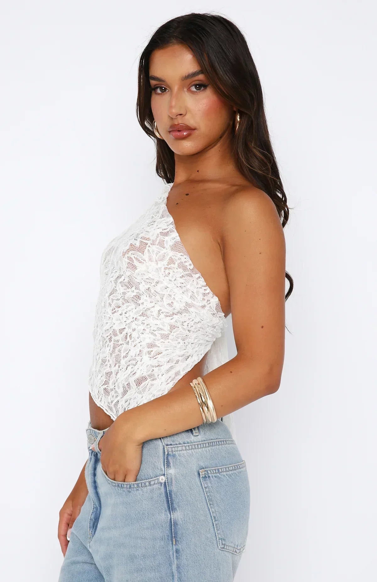 Vestido de Mujer – Encaje Asimétrico de Un Hombro, Elegante-83517-ba0e3be8-56b8-4e07-902e-675b9c9599e1