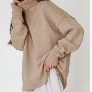 Suéter Oversized con Cuello Alto