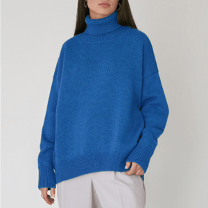 Suéter Oversized con Cuello Alto