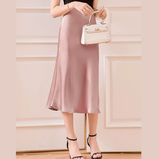 Falda Midi Elegante y Sofisticada