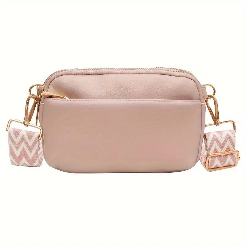 Bolso Bandolera Chic con Correa Geométrica