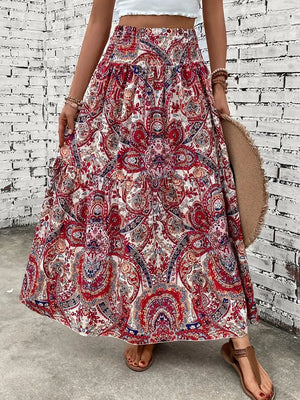 Falda Fluida Estampada