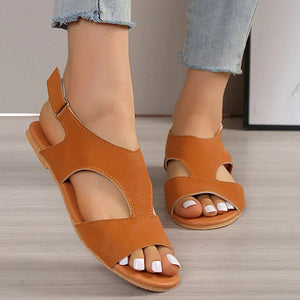 Sandalias Chic con Tiras y Diseño Minimalista