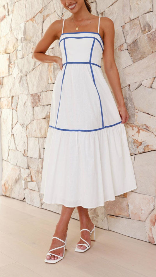 Vestido Midi Veraniego: Chic y Sofisticado