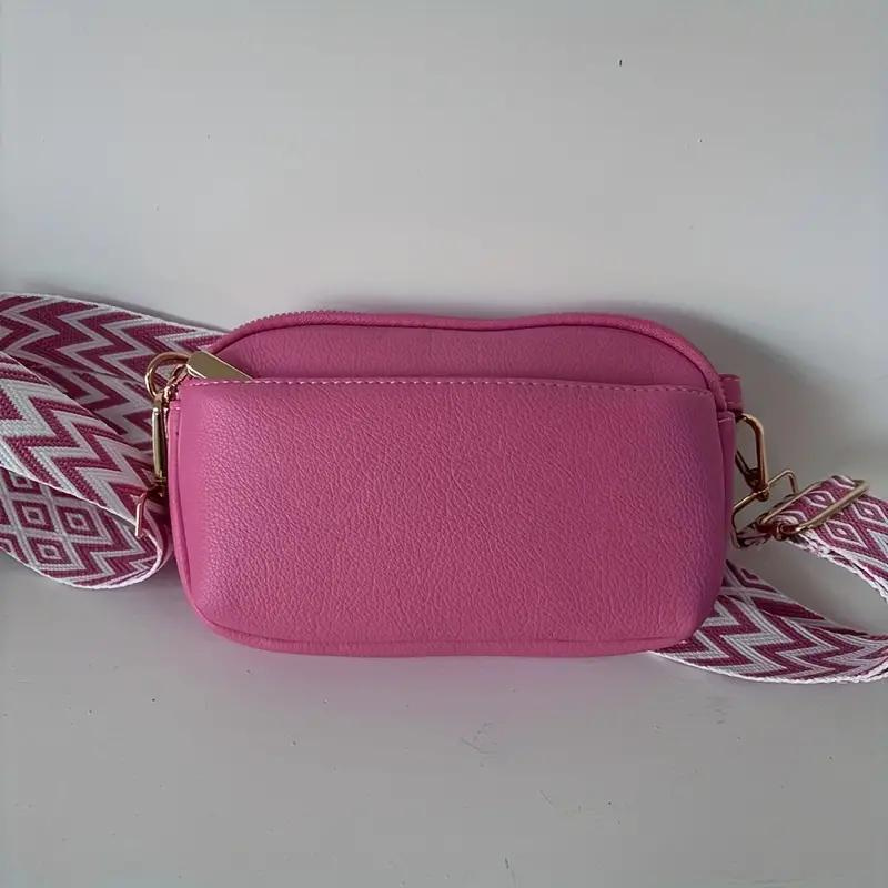 Bolso Bandolera Chic con Correa Geométrica